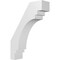 Ekena Millwork 3-in. W x 10-in. D x 14-in. H Pescadero Architectural Grade PVC Knee Brace BRCP03X10X14PEC - alternate 1